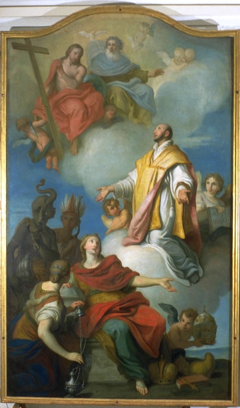 Sant Ignazio riceve Mandato dalla SS Trinità